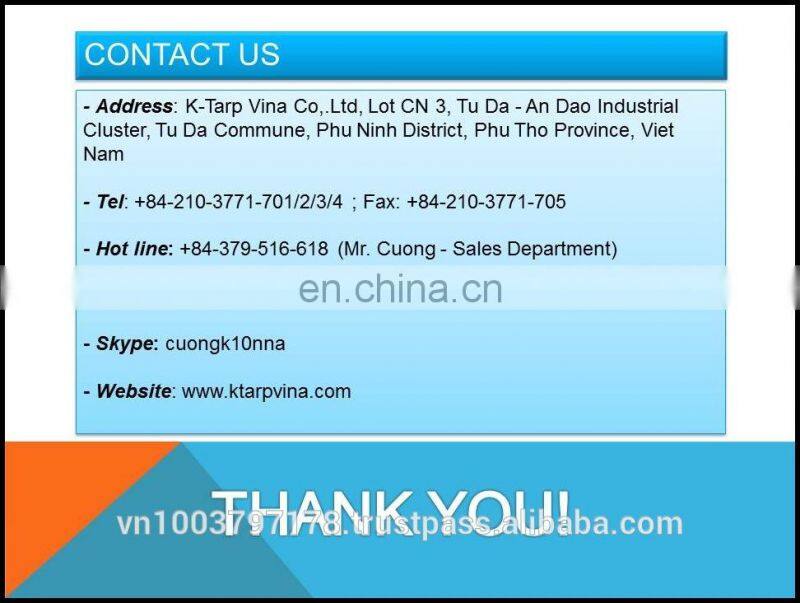 BLUE ROLL-UP TARPAULIN / WATERPROOF, ROTPROOF