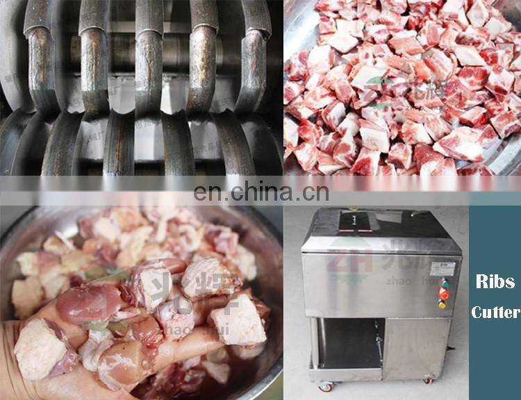 Automatic restaurant Ribs cutting machine ribs cube cutter