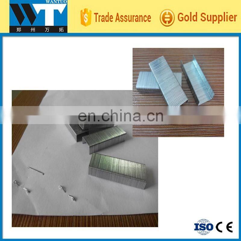 WT-400 Automatic Wire nail making machine Office staple pins and nail making machine