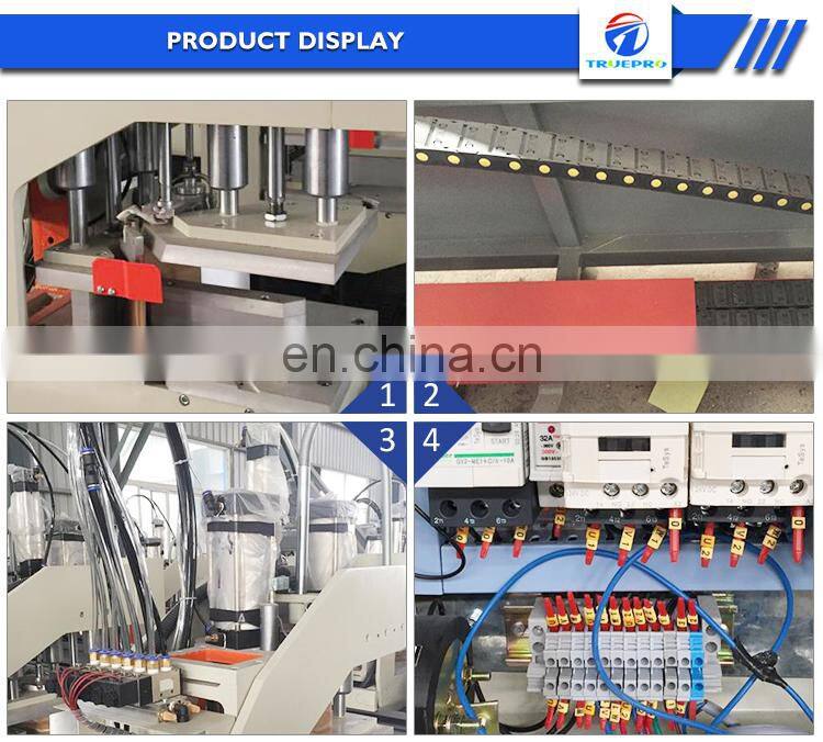 Two head welding machine PVC aluminum profile windows and door