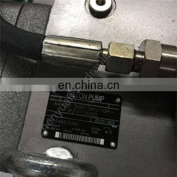 Rexroth hydraulic pump A4VSO500DP/10R-PZH13N00 for excavator parts with good quality