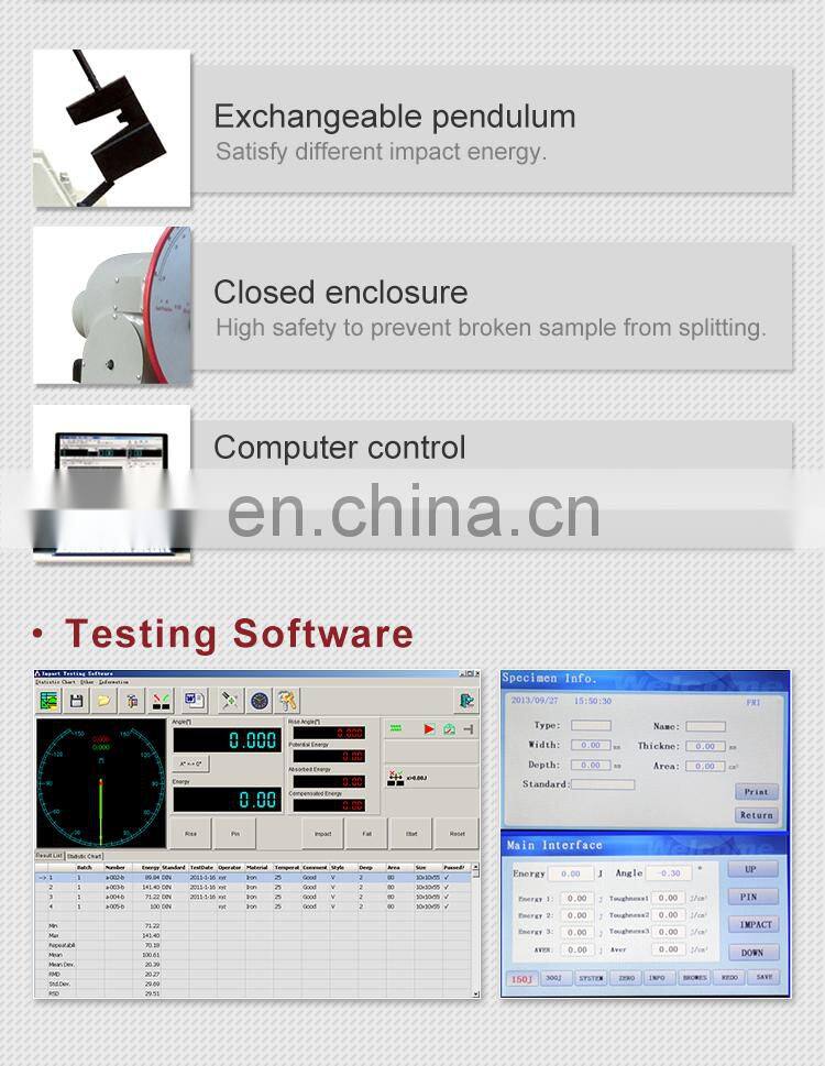 JBW-Z Series PLC Control Automatic Feeding And Position Device Impact Testing Machine