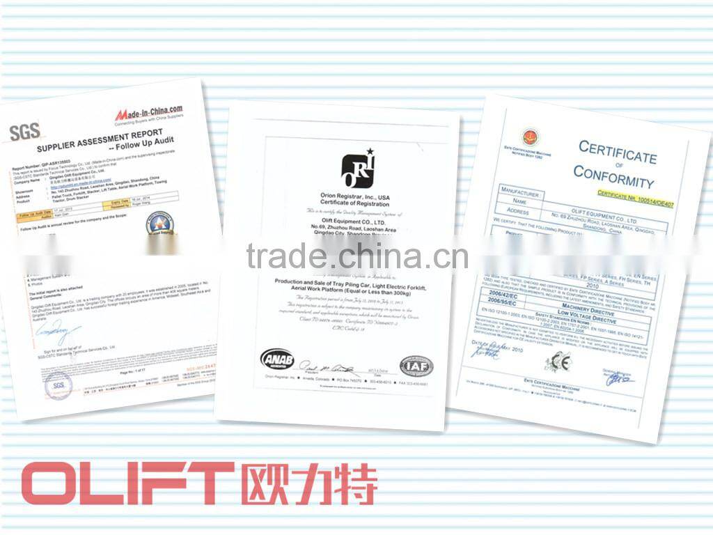 4000kg Mini Electric Scissor Lift Table/platform