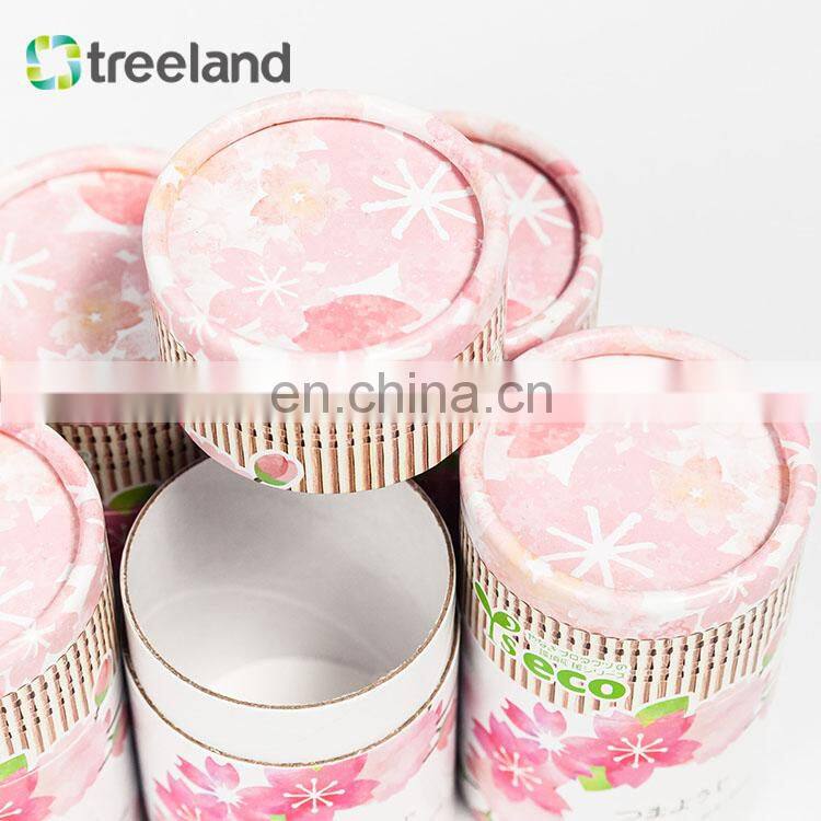 100% Paper Material Tube Packaging toothpick biodegradable paper tube packaging