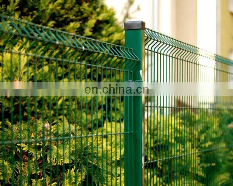 Free samples hot sales Haiao china curvy welded mesh fence / workshop isolation fence