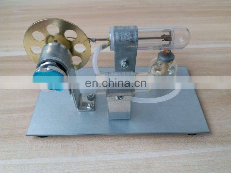 Funny DIY Mini Air Stirling Engine Motor Model Educational Steam Power Toy Electricity Learning Toys For Children Adult