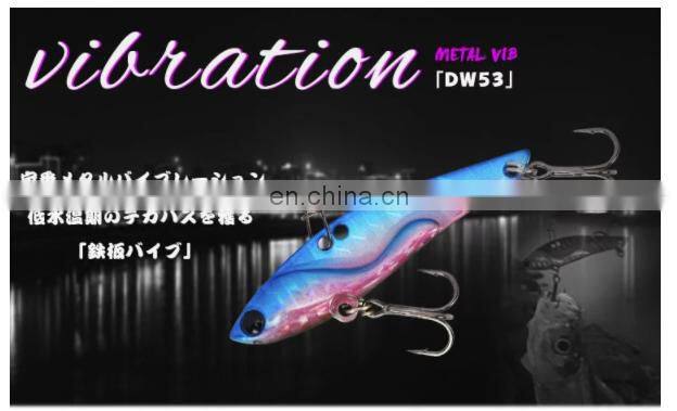 wholesale various colours 58mm 11g metal VIB fishing lure