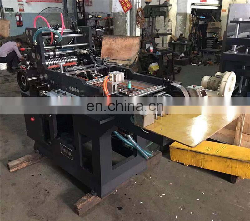 ZF250S Automatic europe Russia Ukraine romania seed paper bag folding and gluing machine with euro hanging hole