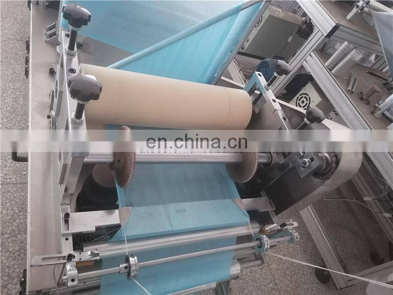 SC400 ultrasonic protective Disposable non-woven Fabric Shoes Cover making Machine