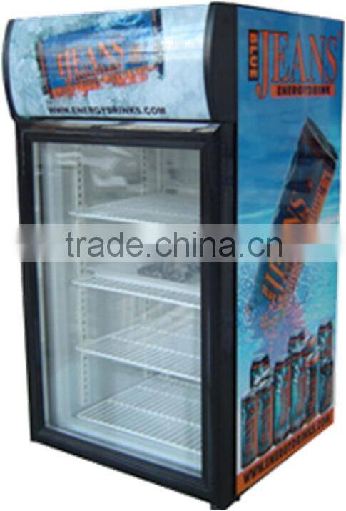 Single Door Beer Bottle Vertical Bar Fridge
