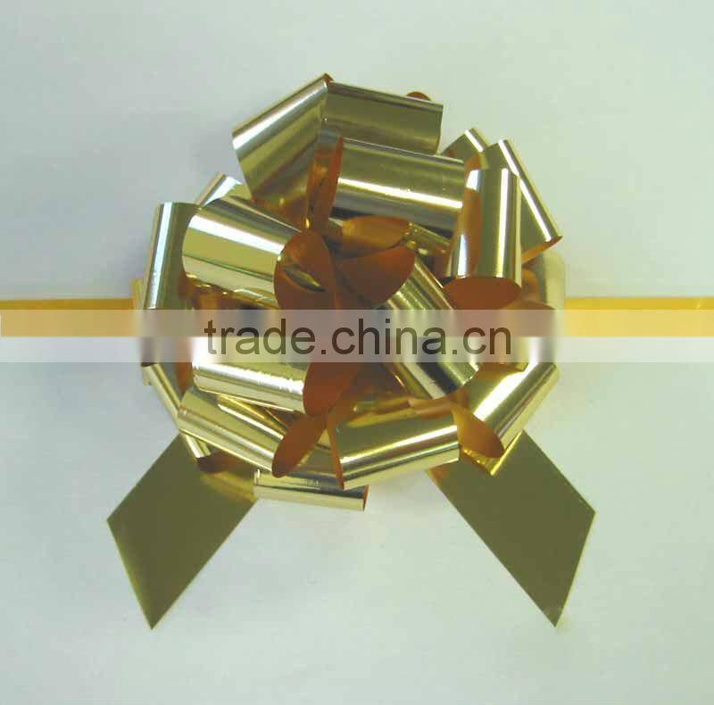 China Wholesale Christmas Gift Butterfly Ribbon Pull Bow For Gift Package