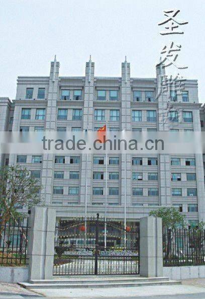 stainless steel flagpole for hotel decoration