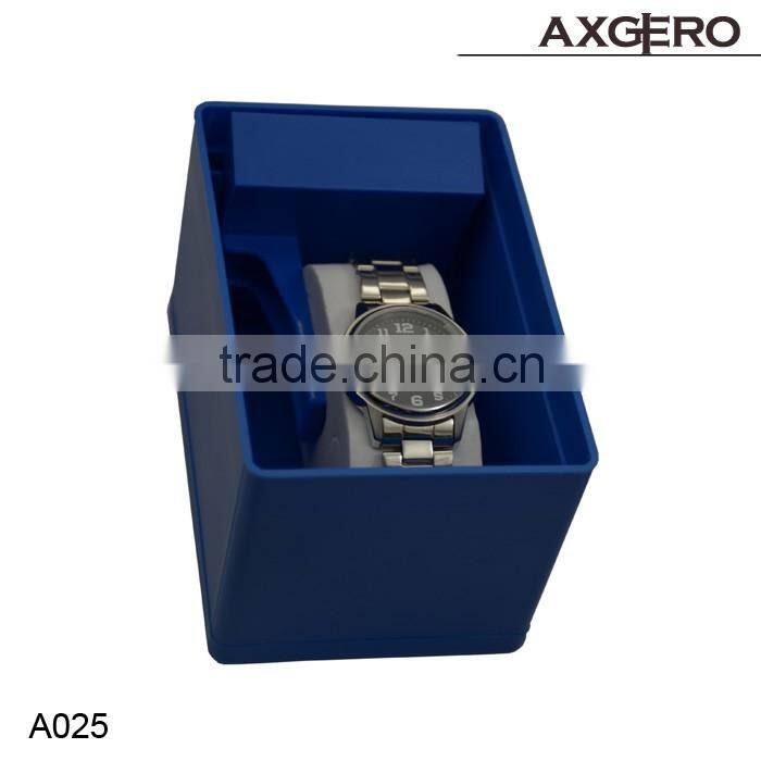 Hot sales clear plastic custom watch packaging box