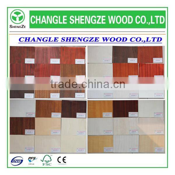 1220*2440 high quality colorful melamine faced MDF board