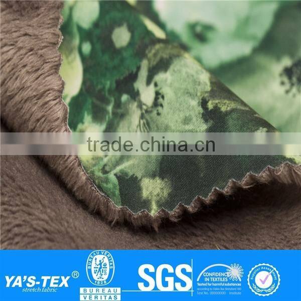 Short velvet fabric,Short-pile velou fabric bonded fleece fabric