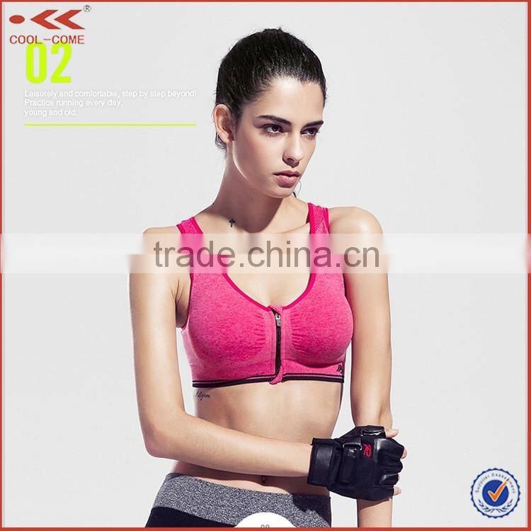 Low Price custom sport bra elastic band, free sportswear