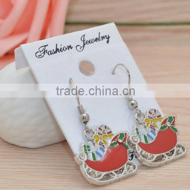 Christmas gifts crafts bell pendant earring