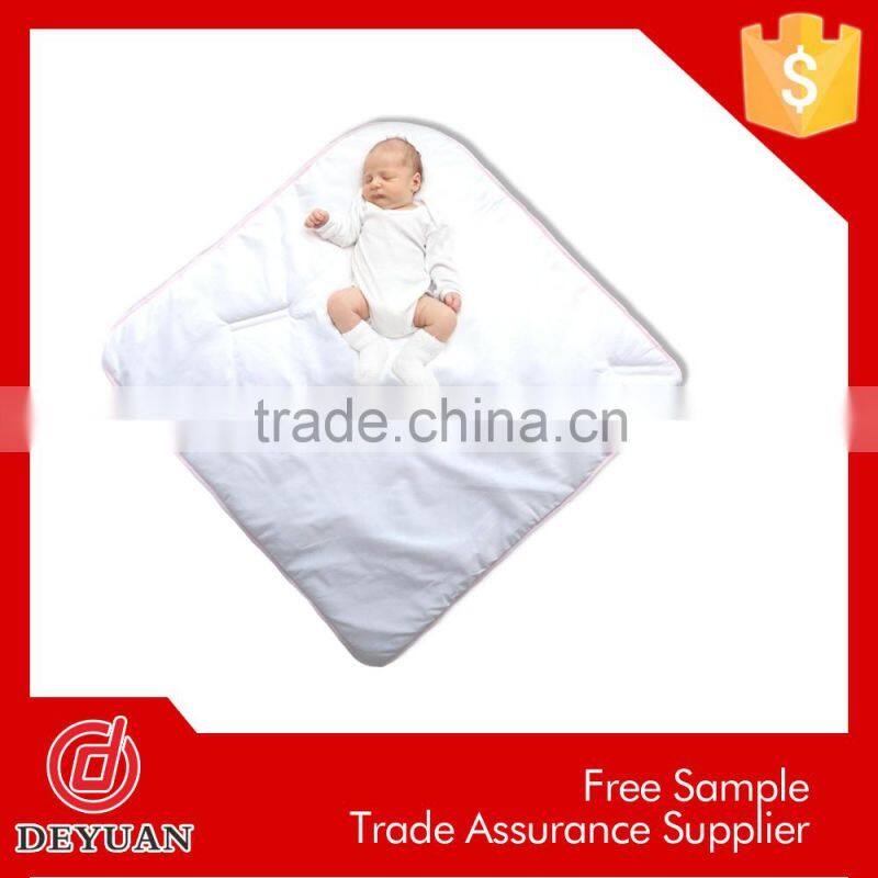 High quality 100% cotton newborn baby blanket