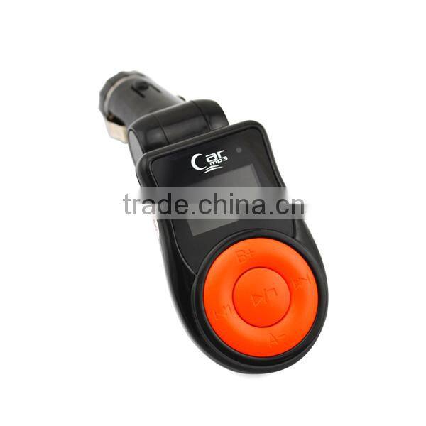 handsfree car use fm transmitter with lossless transmission