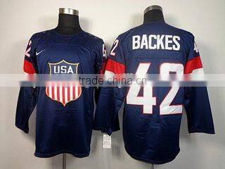2016 OEM custom ice hockey jersey factory in china