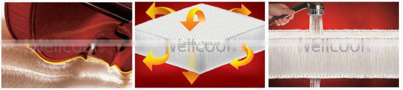 breathable height adjustable anti-bacterial 3d mesh pillow