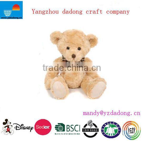 stuffed soft plush bear/plush lovely bear /promotional custom stuffed plush toys
