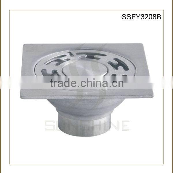 SSFY3208B Bathroom and toilet square stainless steel shower drain covers