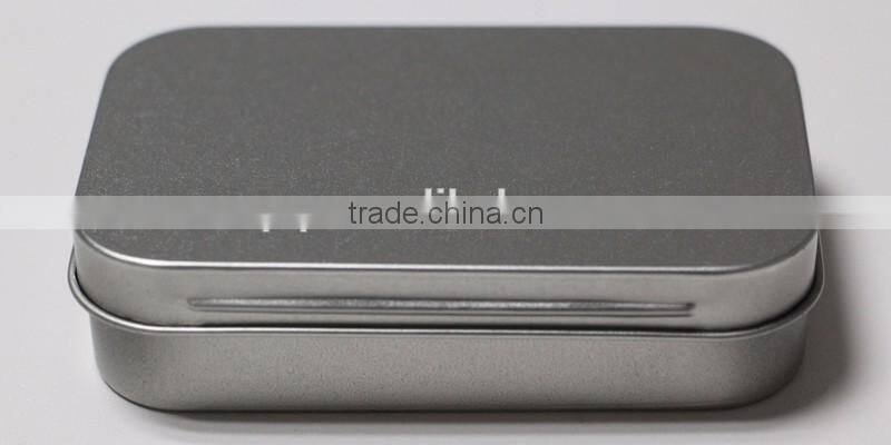 2016 New Fashion 10ml non-stick custom silicone jar in metal box