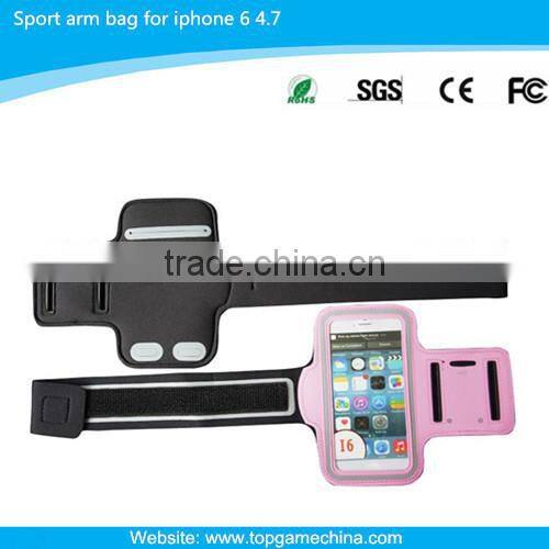 4.7inch cell phone case for iPhone 6 sport arm bag