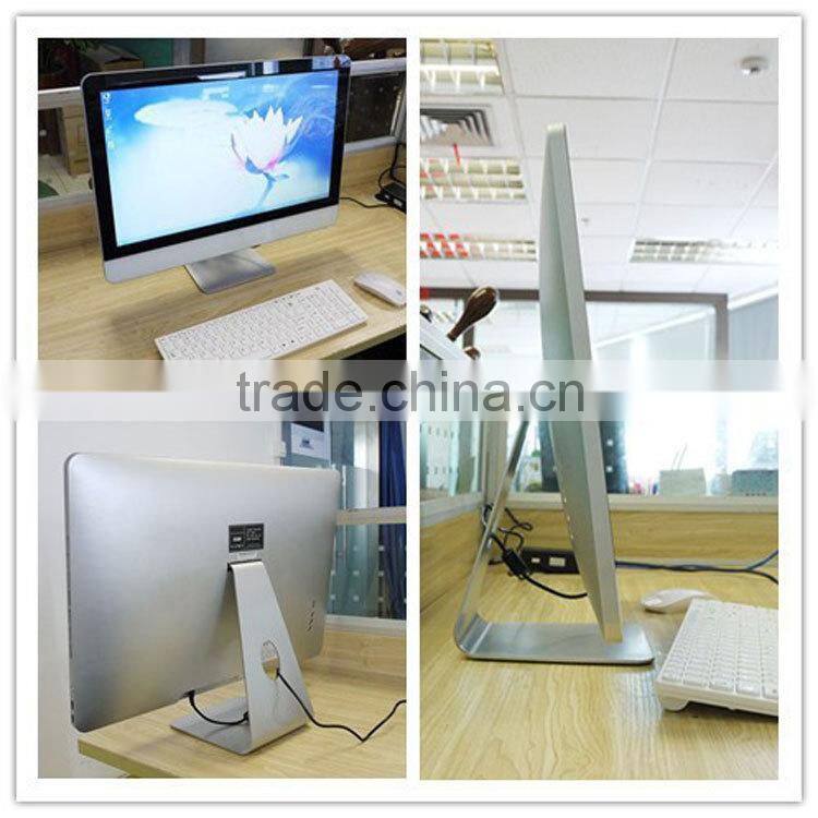 18.5 inch intel i7 dual-core 4GB RAM 500GB HDD desktop computer all in one pc with 1920*1080 resolution