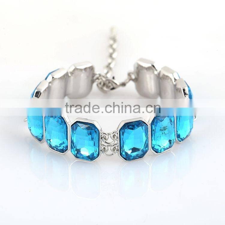 9 Colors Charm Crystal Bracelets For Gilrs European Style Beautiful Fashion Jewelry