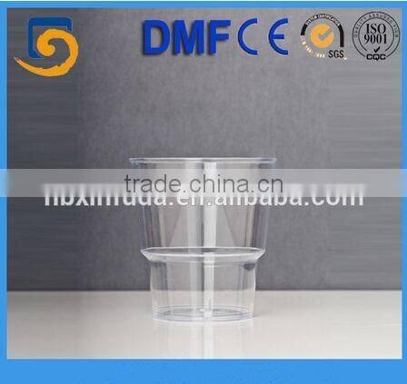 High transparency disposable cup plastic drinking water cup