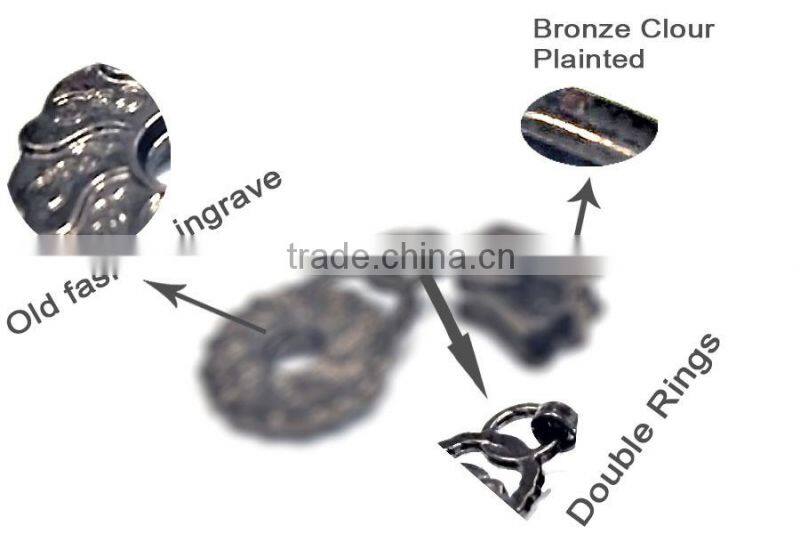 custom name made metal zipper slider/zipper pull/zipper puller 10