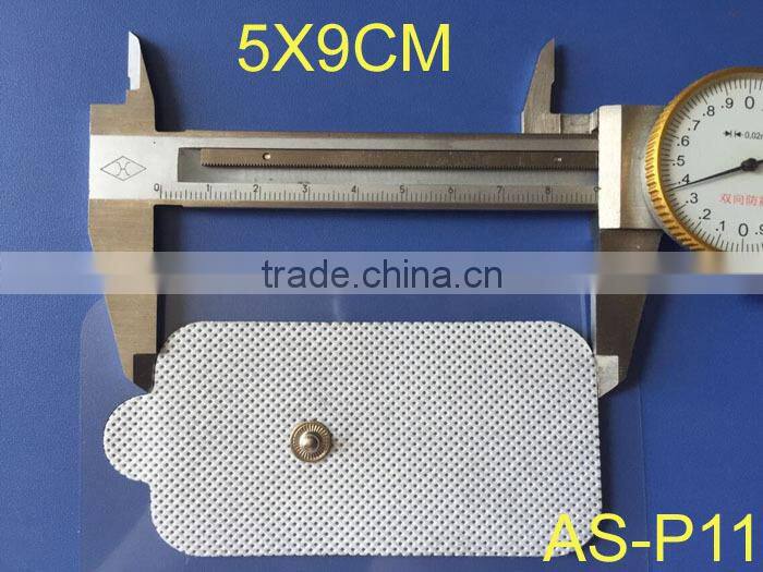Replaceable stick TENS electrodes/electrode pads