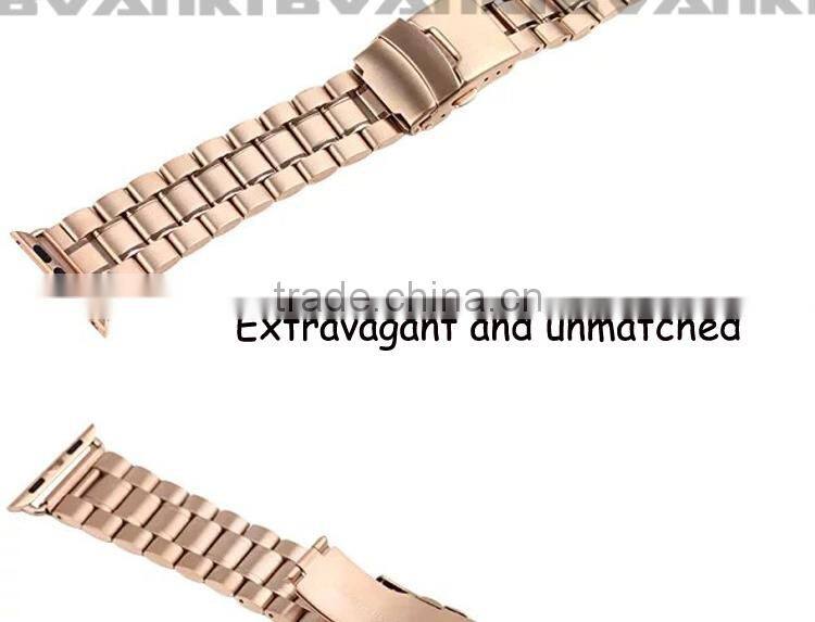 Alibaba New Arrival Wholesale Wrist Watch bands/Straps For Apple Watch,Cheap High Quality Stainless Steel Watch Band For iWatch