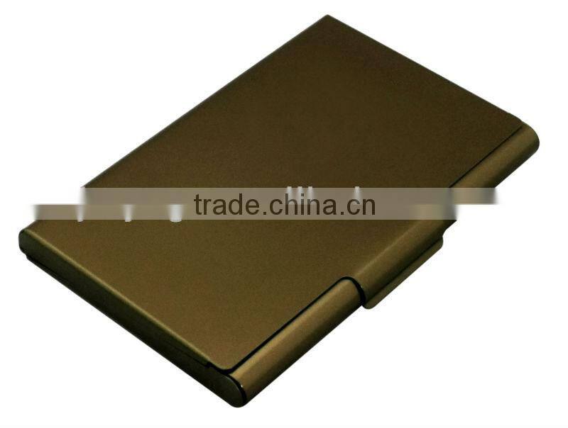 2015 wholesales coloful metal card case