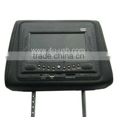 Automobile headrest DVD Player