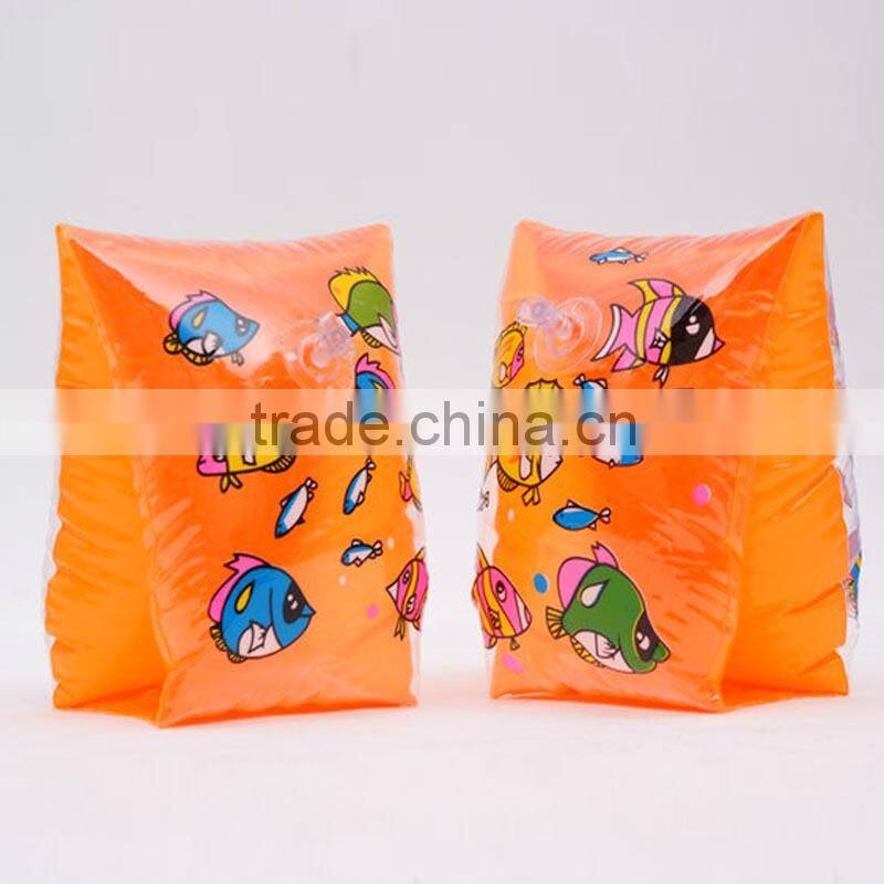 Kids PVC inflatable pool arm floats inflatable swimming arm rings