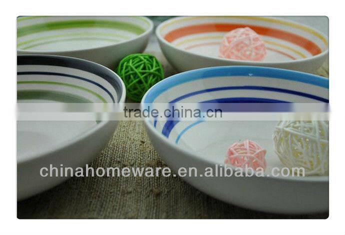 ceramic plate set/round shape/korean style