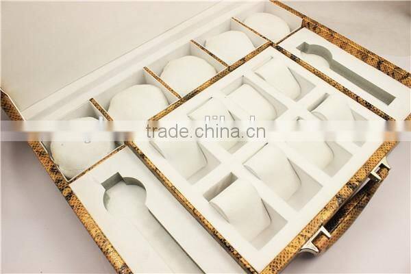 Large wooden watch storage box