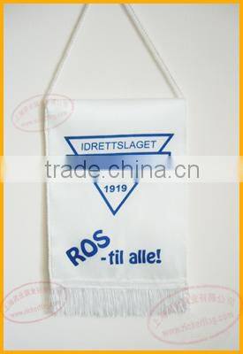 Custom material embroidery flag gift flag club flag