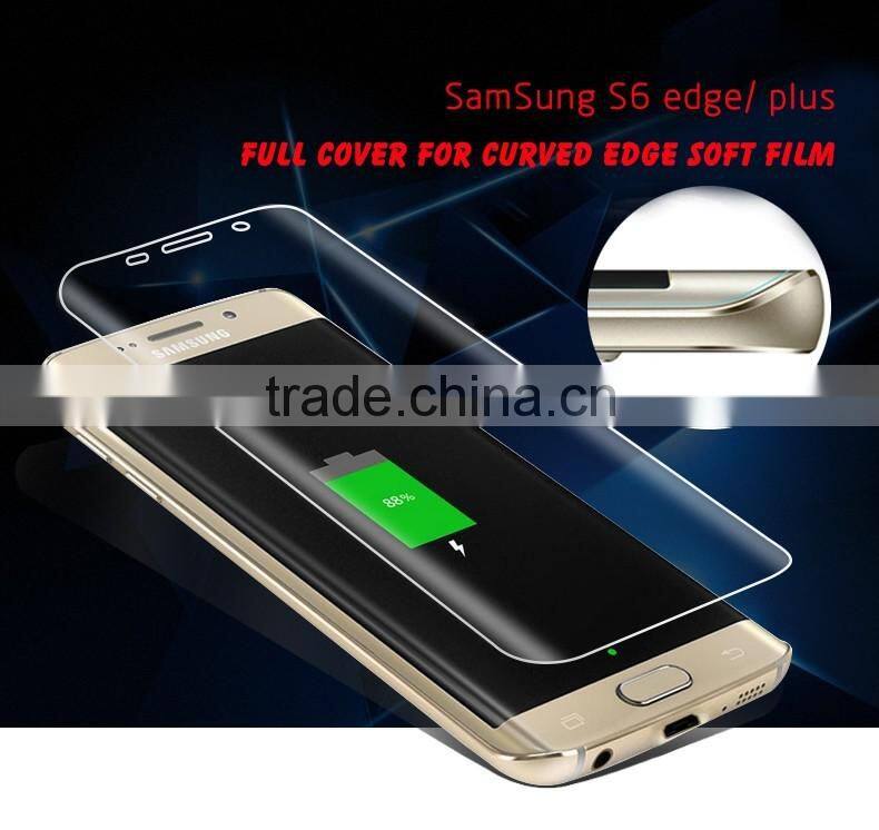 alibaba china phone accessories 3d full cover For s6 edge Tempered Glass Screen Protector