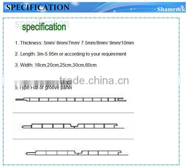 building material waterproof bathroom ceiling panels