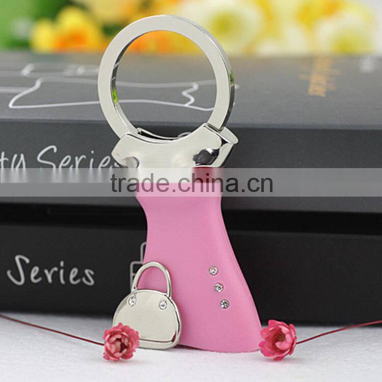 Wedding GiFT Evening Dress Key Chains with gift box