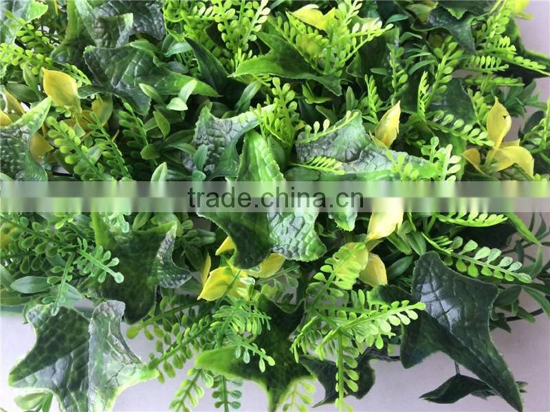natural outdoor decorative garden fence plastic green grass panel