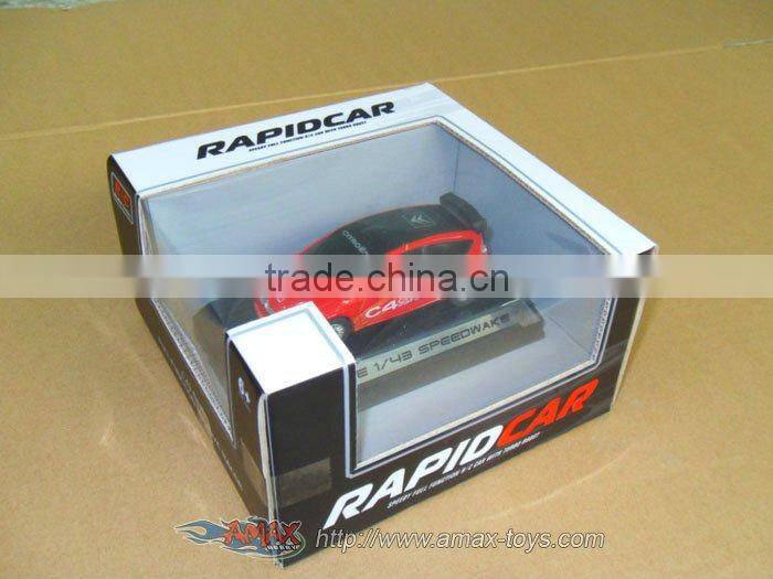 sc-495943 1:43 scale hand powered slot car with track length 10.6 meter