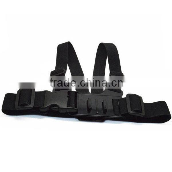 Mini Size Adjustable Belt Strap Junior Chesty with J-hook Bracket & Screw for GoPro Hero 4/3+/3
