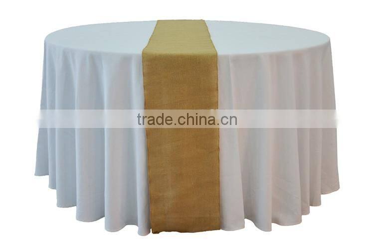 Cheap wedding lace and burlap table runner