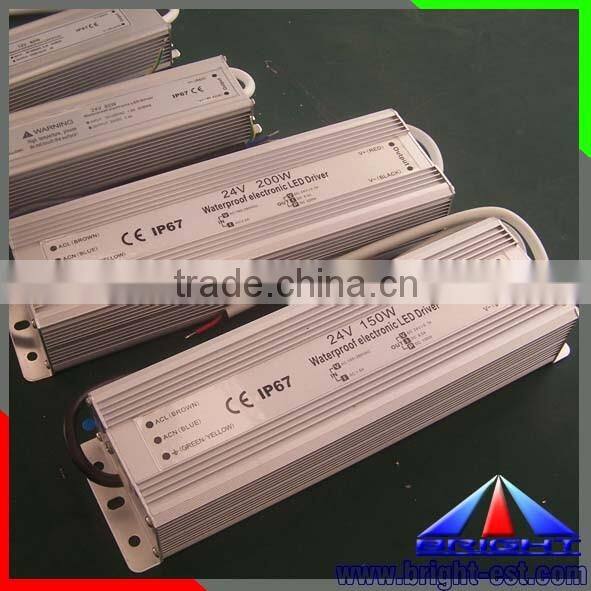 IP67 Waterproof 200w PSU. 200w LED Driver, IP67 transformer