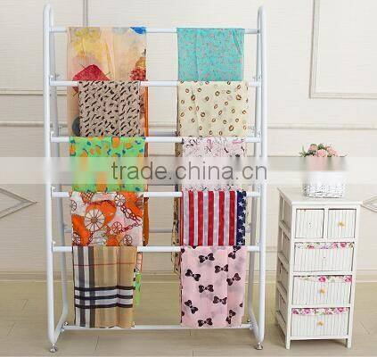 scarf display stand scarf display rack for store or home use